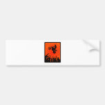 MX RED NIGHT BUMPER STICKER
