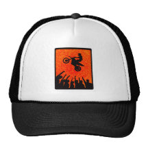 MX RED NIGHT TRUCKER HAT