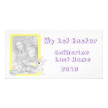 My 1st Easter Photo Card