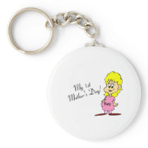 My 1st Mothers Day Keychain