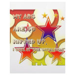 My abs are so ripped up, I call it 'the situation letterhead