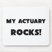 MY Actuary ROCKS! Mouse Pad