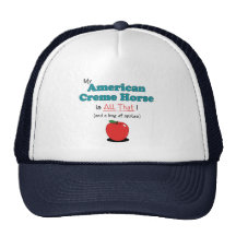 My American Creme Horse is All That! Funny Horse