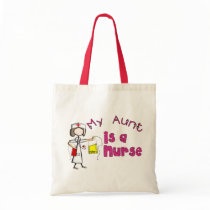 "My Aunt is a Nurse" Kids T-Shirts Tote Bags