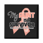 My Aunt is a Survivor - Uterine Cancer magnets