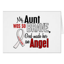 My Aunt Is An Angel Lung Cancer Cards