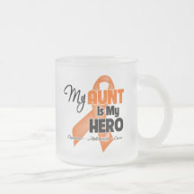 My Aunt is My Hero - Leukaemia Coffee Mug
