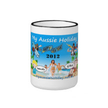 My Aussie Holiday Happy New Year Mug