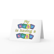 My Baby Is Having A Baby Card
