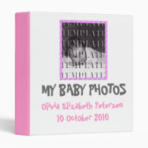 MY BABY PHOTOS BINDER