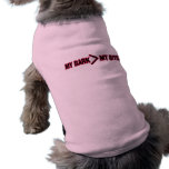 My Bark (is bigger than) My Bite Pink Dog Tee Shirt