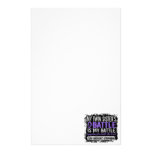 My Battle Too 2 Twin Sister Hodgkins Lymphoma Personalized Stationery