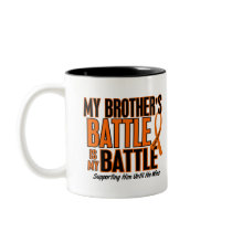 My Battle Too Brother Leukaemia Mug