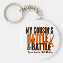 My Battle Too Cousin Leukaemia Key Chains