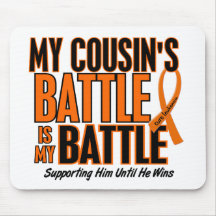 My Battle Too Cousin Leukaemia Mouse Pads