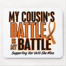 My Battle Too Cousin Leukaemia Mousepads