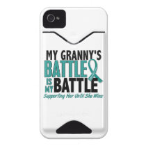 My Battle Too Granny Ovarian Cancer Id Iphone 4 Cases