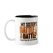My Battle Too Sister Leukaemia Mug