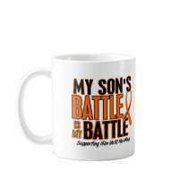 My Battle Too Son Leukaemia Coffee Mugs