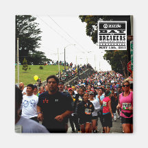 My Bay to Breakers Photo Magnet