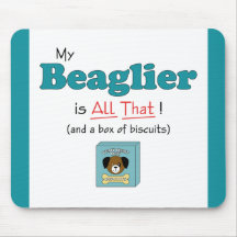 My Beaglier is All That! Mousepads