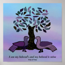 My beloved is Mine Print
