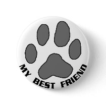 My Best Friend Button