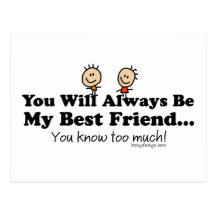 My Best Friend Postcards