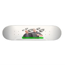 My Best friends an Alien Skateboard