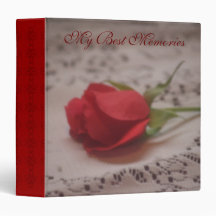 My Best Memories Photobook/Scrapbook Vinyl Binders