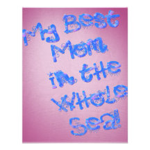 My Best Mom in the Whole Sea Invitations