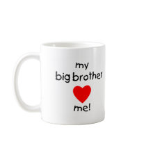 My Big Brother Loves Me Mug
