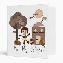 My Big Sister! Vinyl Binder
