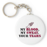My Blood, My Sweat, Your Tears - Track Key Chain