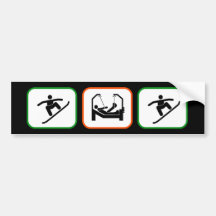 MY BOARDING SCHOOL BUMPER STICKER