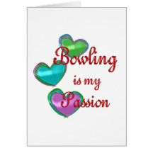 My Bowling Passion Card