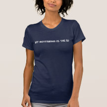 My Boyfriend Is The DJ T Shirts
