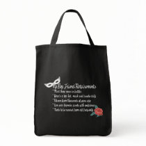 My Boyfriend Requirments Tote Bags