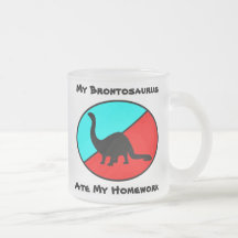 My Brontosaurus Ate My Homework Mug