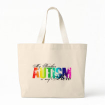 My Brother My Hero - Autism Canvas Bags