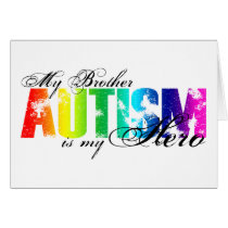 My Brother My Hero - Autism Cards