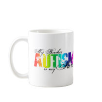 My Brother My Hero - Autism Coffee Mugs