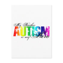My Brother My Hero - Autism Postcards