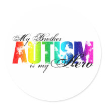 My Brother My Hero - Autism Sticker
