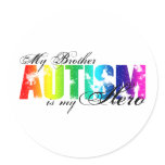 My Brother My Hero - Autism stickers