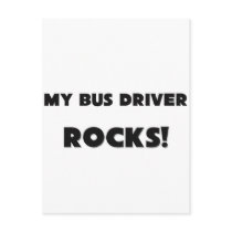 MY Bus Driver ROCKS! Postcards