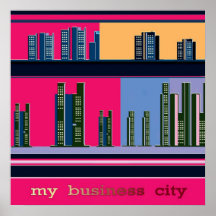 my business city poster
