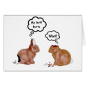 My Butt Hurts Bunnies Notecards