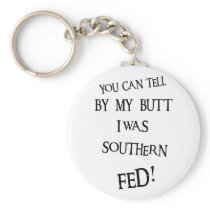 my butt shirt-blk keychain