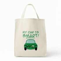 My Car Is Smart Canvas Bag